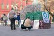 Mediálna akcia Priateľov Zeme -SPZ: 75 000 PET fliaš na Hlavnej ulici  v Košiciach